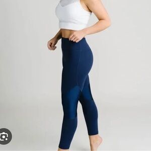 Navy Shimmer Soft-n-Snug Leggings - NWT